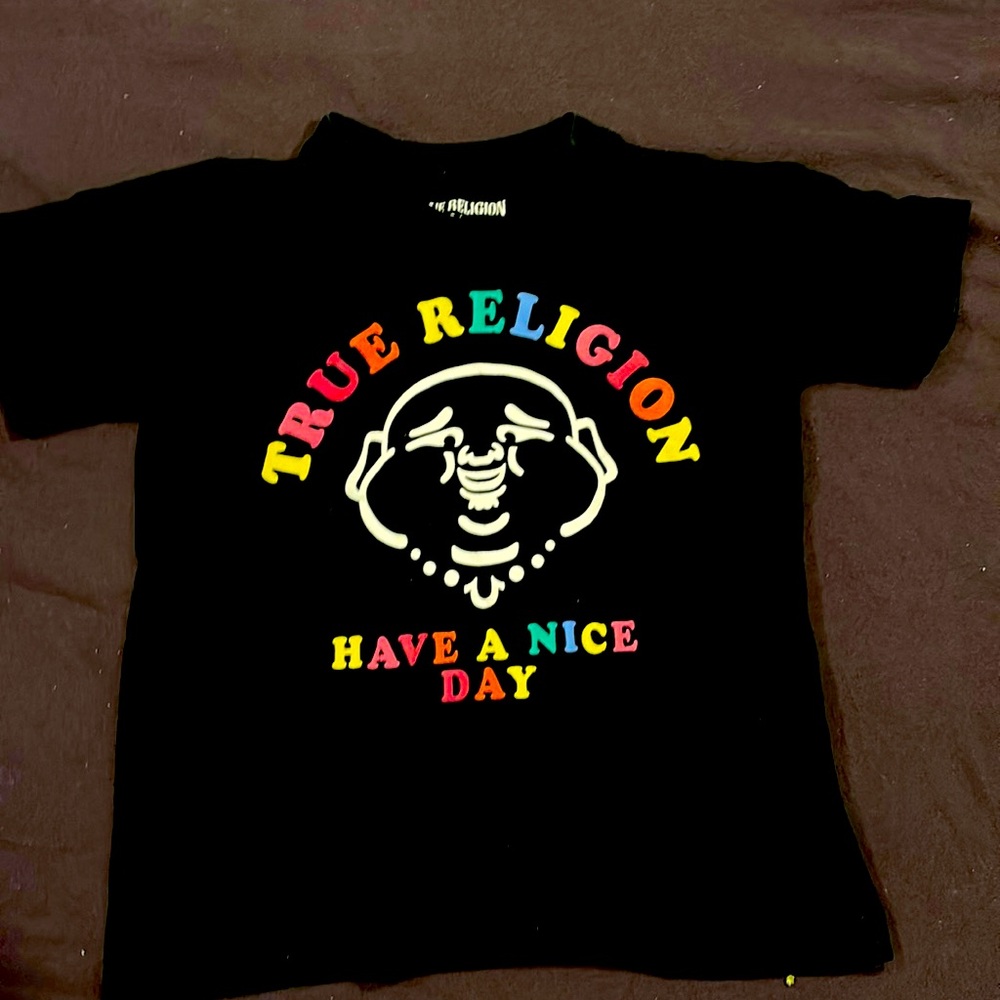 True Religion t shirt & shorts